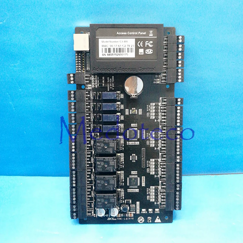Tcp/ip C3-400 Intelligent Access Control Door Access Control Panel for Four Door Control Four Door One Way Panel C3/400
Tcp/ip C3-400 Intelligent Access Control Door Access Control Panel for Four Door Control Four Door One Way Panel C3/400