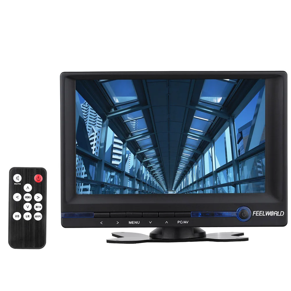 FEELWORLD FW639AH 7" TFT LCD HD Monitor w/ HDMI VGA AV Input for Video DSLR Camera w/ Car Adapter Remote Controller Sunshade
FEELWORLD FW639AH 7" TFT LCD HD Monitor w/ HDMI VGA AV Input for Video DSLR Camera w/ Car Adapter Remote Controller Sunshade