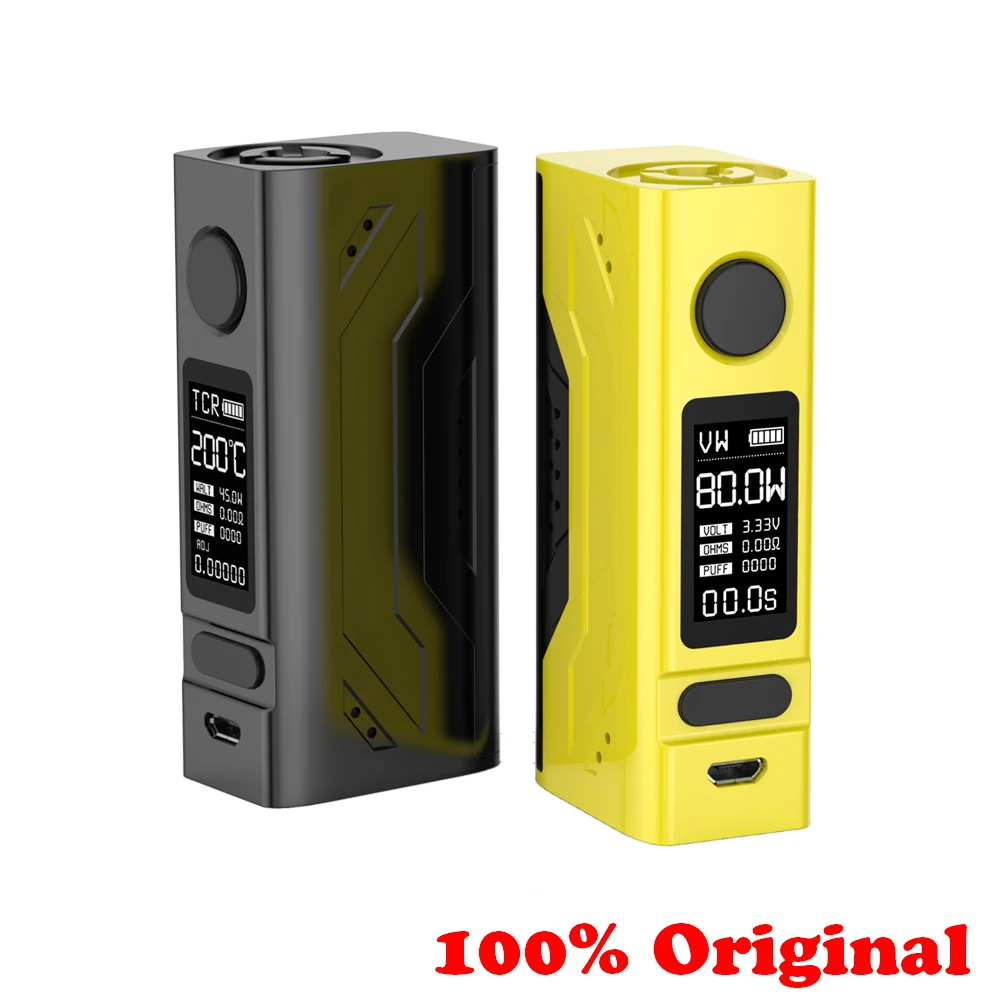 Original Smoant Battlestar Mini 80W TC Box MOD With 80W Max Output 0.96 inch Big LED Screen E-cig Vape Mod Electronic Cigarette
Original Smoant Battlestar Mini 80W TC Box MOD With 80W Max Output 0.96 inch Big LED Screen E-cig Vape Mod Electronic Cigarette