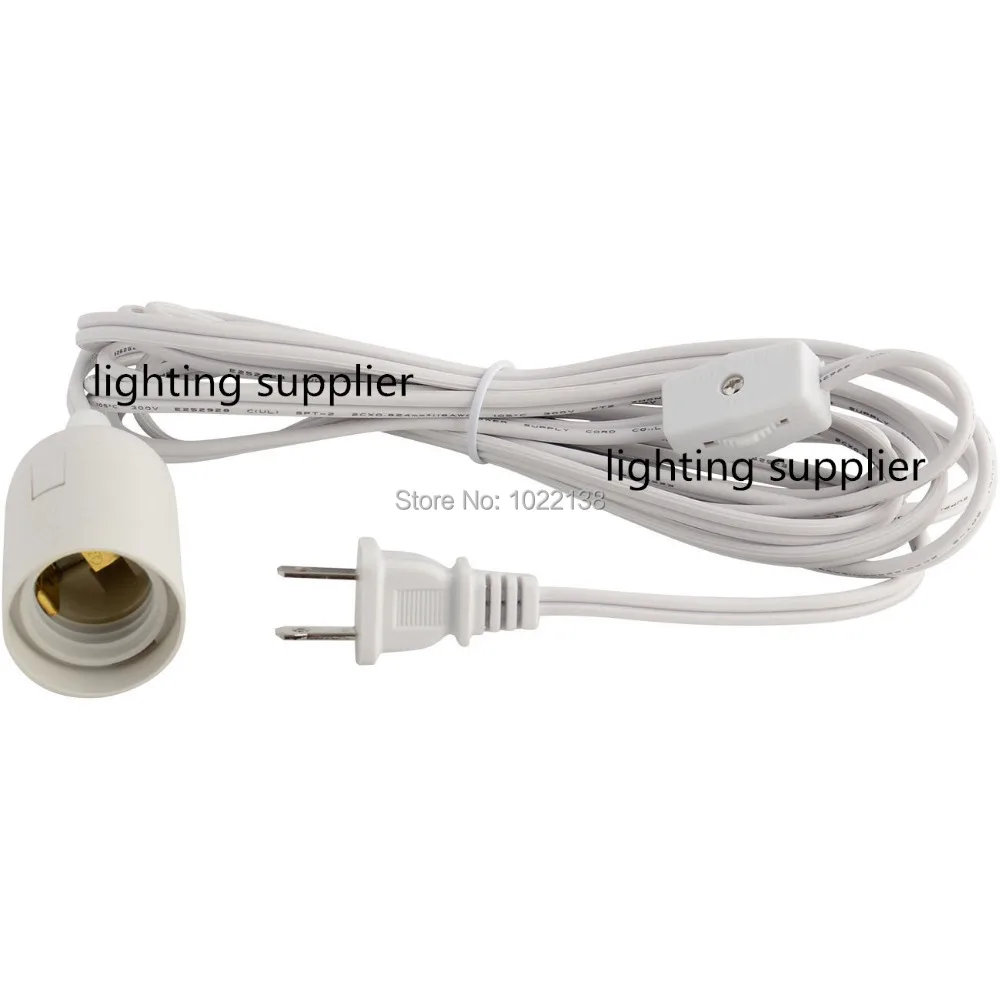 1000pcs UL approved E26 Jigsaw puzzle IQ lamp power cord us with on/off gear switch 3.5m cable LED chandelier lamp holder socket
1000pcs UL approved E26 Jigsaw puzzle IQ lamp power cord us with on/off gear switch 3.5m cable LED chandelier lamp holder socket