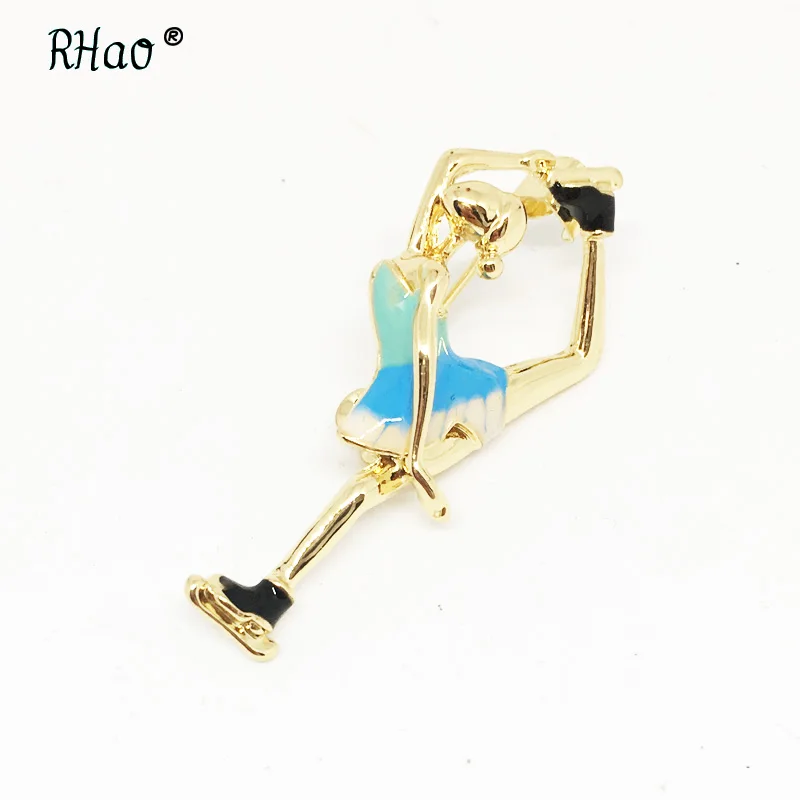 Blue Enamel Skater Figure Brooches Alloy Skating Girl Sports Bag Collar Brooches Pins Gifts
Blue Enamel Skater Figure Brooches Alloy Skating Girl Sports Bag Collar Brooches Pins Gifts
