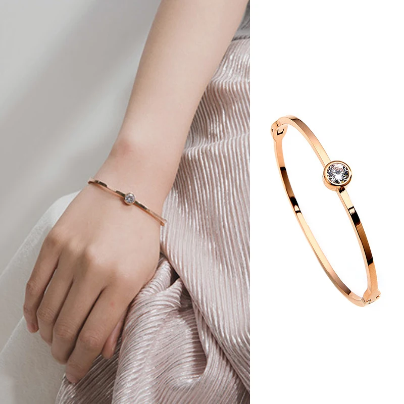 fashion love rose gold color titanium steel bracelet bangle jewelry sweet female stainless crystal bracelet & bangle for women
fashion love rose gold color titanium steel bracelet bangle jewelry sweet female stainless crystal bracelet & bangle for women