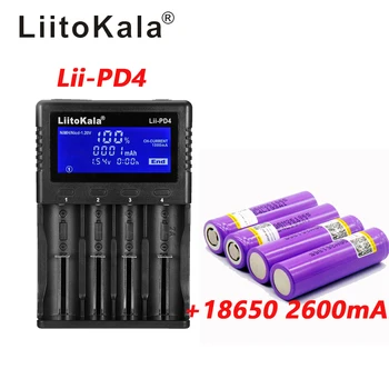 1pcs LiitoKala lii-PD4 LCD 3.7V 18650 21700 battery Charger+4pcs18650 2600mah M26 battery power safe battery for ecig/scooter
1pcs LiitoKala lii-PD4 LCD 3.7V 18650 21700 battery Charger+4pcs18650 2600mah M26 battery power safe battery for ecig/scooter
