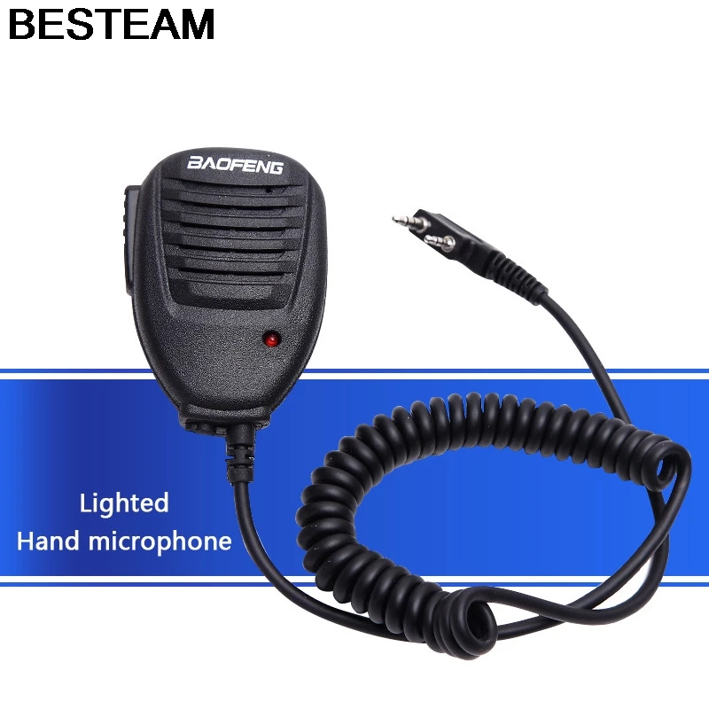 Baofeng Radio Speaker Mic Microphone PTT For Portable Two Way Radio Walkie Talkie UV-5R UV-5RE UV-5RA UV-6R 888S Walkie Talkie
Baofeng Radio Speaker Mic Microphone PTT For Portable Two Way Radio Walkie Talkie UV-5R UV-5RE UV-5RA UV-6R 888S Walkie Talkie