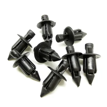 Kit 100pcs Set Plastic Fastener Clips Motorcycle Fairing Rivet For Suzuki Kawasaki Black Replacement Practical
Kit 100pcs Set Plastic Fastener Clips Motorcycle Fairing Rivet For Suzuki Kawasaki Black Replacement Practical
