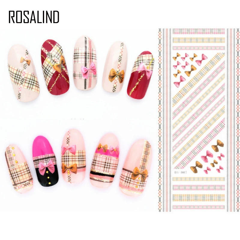 ROSALIND 1PCS Nail Sticker Art Design Nail Foil With Colorful Pattern Gel Nail Polish Decoration Sliders All For Manicure
ROSALIND 1PCS Nail Sticker Art Design Nail Foil With Colorful Pattern Gel Nail Polish Decoration Sliders All For Manicure
