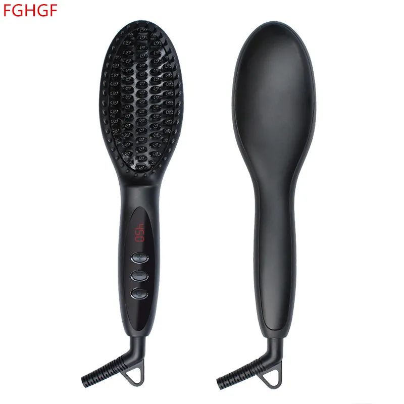 Beard Straightener Professional Beard Streightening Comb Hair Brush Iron Negative Ionic Hairbrush Hot Comb Styling Tools Styler
Beard Straightener Professional Beard Streightening Comb Hair Brush Iron Negative Ionic Hairbrush Hot Comb Styling Tools Styler