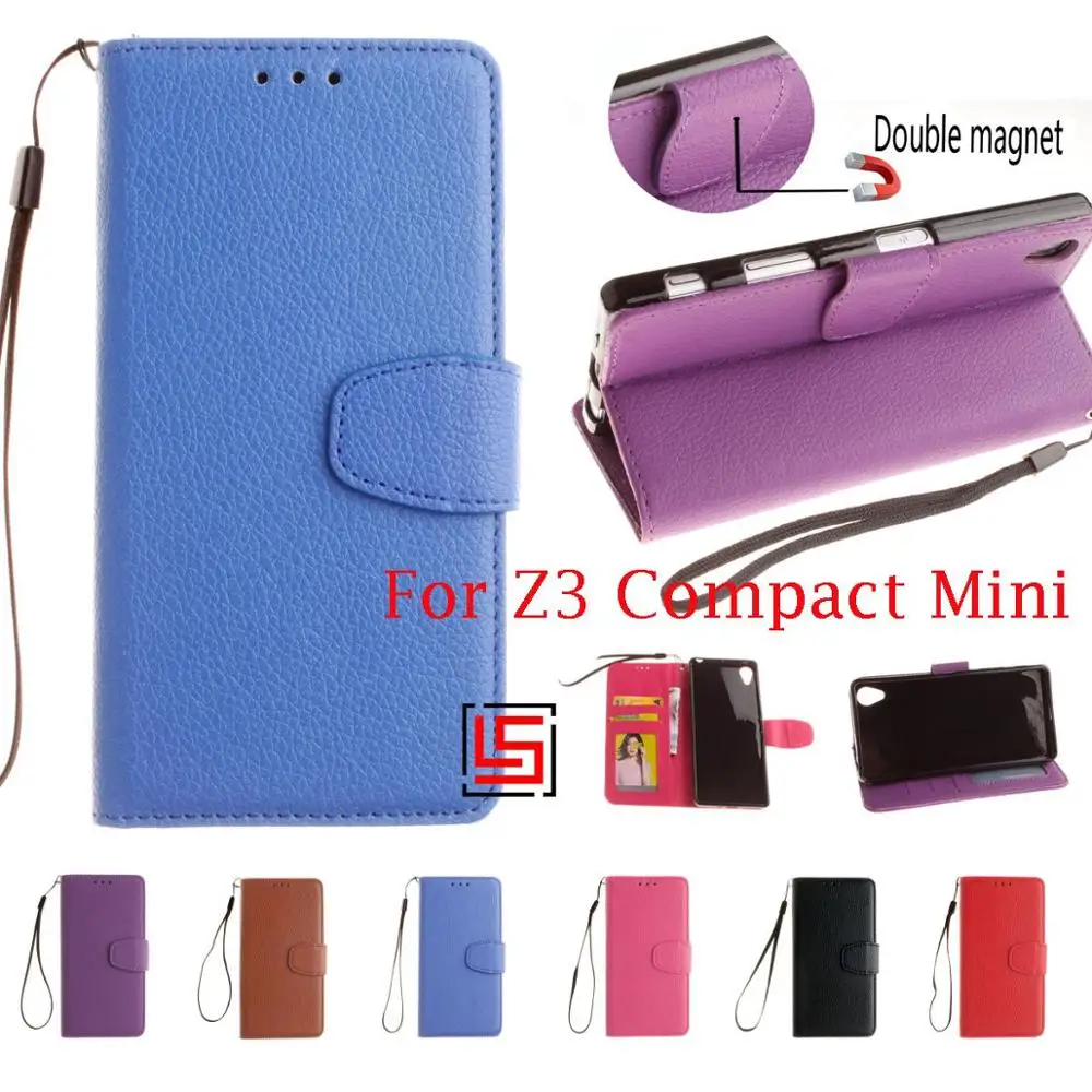 PU Leather Lather Flip Filp Wallet Walet Phone Cell Case etui Cover Bag For Sony Soni Xperia Z3 Compact Mini D5833 D5803
PU Leather Lather Flip Filp Wallet Walet Phone Cell Case etui Cover Bag For Sony Soni Xperia Z3 Compact Mini D5833 D5803