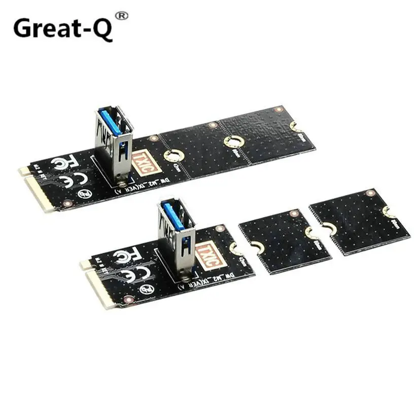 NGFF для PCI-E pci express Riser Card M.2 слот PCIE Expansion Convertor USB 3 0 адаптер | Компьютеры и офис