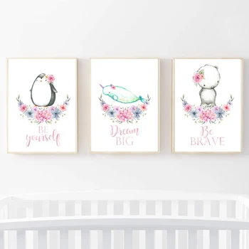 Narwhal Penguin Polarbear Whale Nursery Wall Art Canvas Painting Nordic Posters And Prints Wall Pictures Decor Baby Kids Room
Narwhal Penguin Polarbear Whale Nursery Wall Art Canvas Painting Nordic Posters And Prints Wall Pictures Decor Baby Kids Room