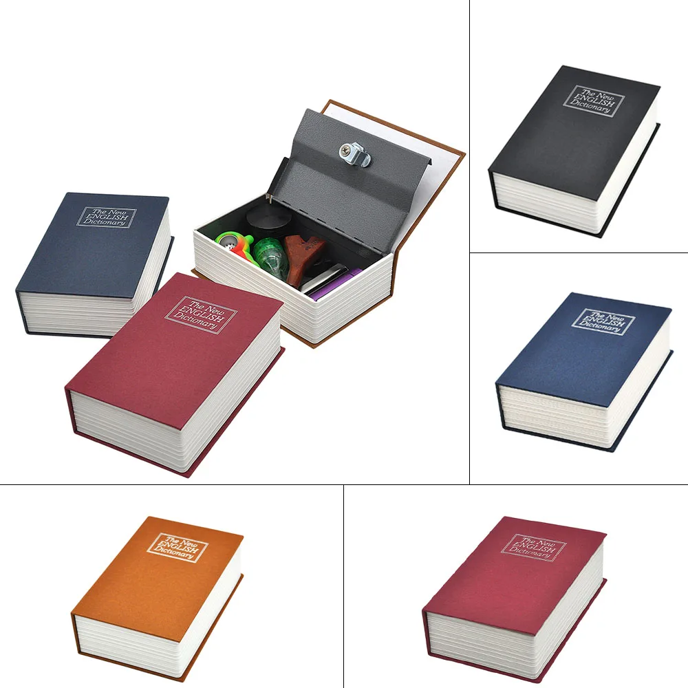 High Quality Dictionary Hidden Secret Book Design Valuables Safety Storage Case/Box Money Cash Box Security Key With Lock
High Quality Dictionary Hidden Secret Book Design Valuables Safety Storage Case/Box Money Cash Box Security Key With Lock