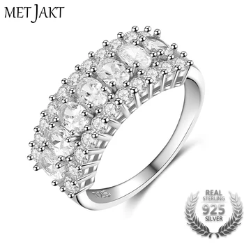 MetJakt Fashion Trendy Wedding Design Love Ring 925 Sterling Silver with Top Quality Cubic Zirconia for Wedding Jewelry
MetJakt Fashion Trendy Wedding Design Love Ring 925 Sterling Silver with Top Quality Cubic Zirconia for Wedding Jewelry