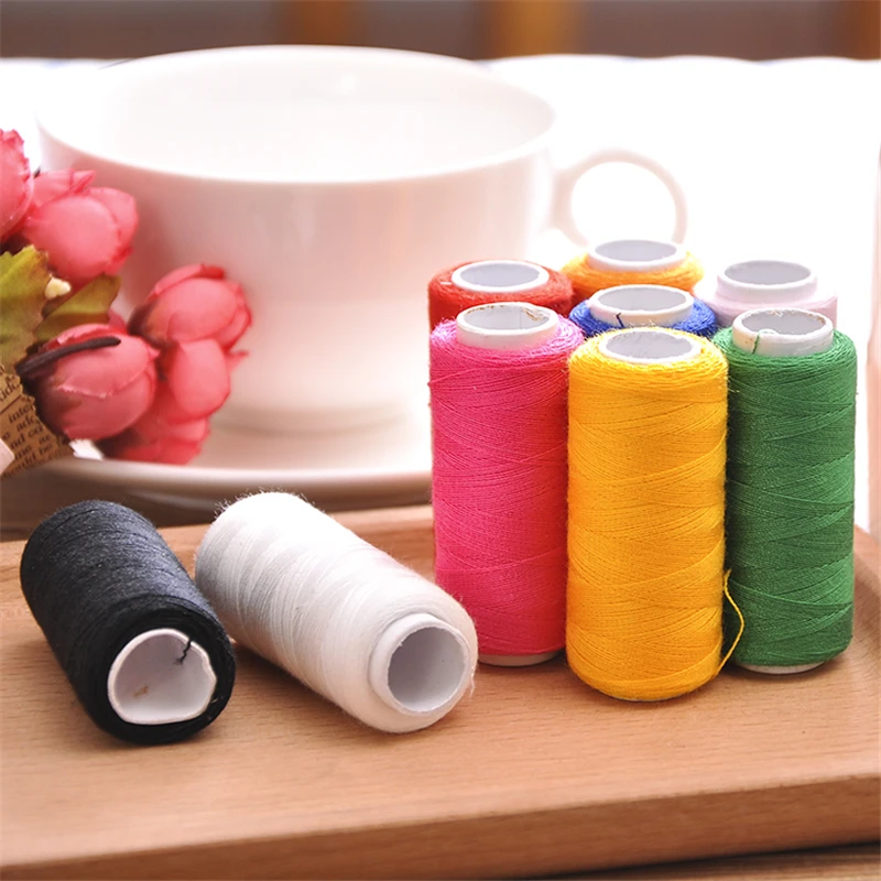 2pcs/lot Strong And Durable Sewing Threads Top Quanlity 200Yards/pcs Polyester Thread Cord For Hand Machines
2pcs/lot Strong And Durable Sewing Threads Top Quanlity 200Yards/pcs Polyester Thread Cord For Hand Machines