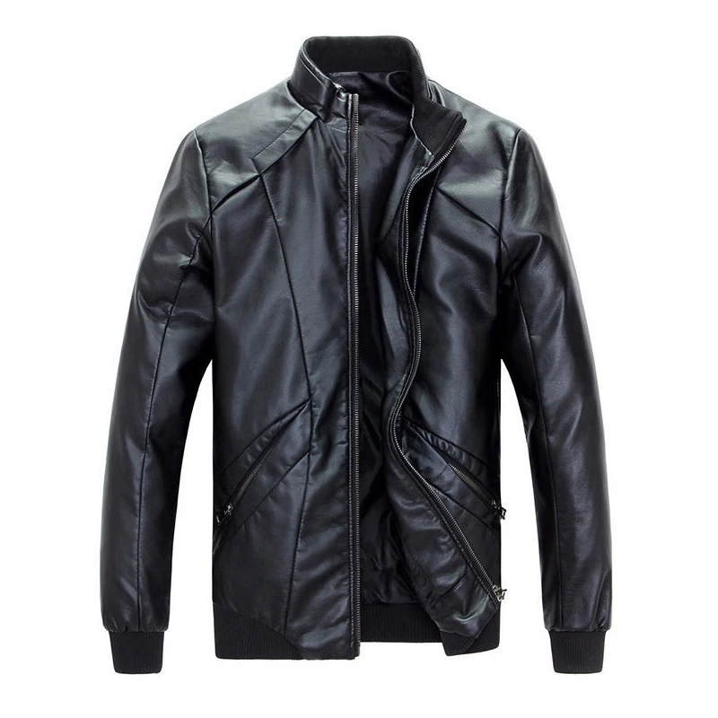 Plus size m-5xl men fashion stand collar Faux leather coat clothing male leather jacket solid patchwork Overcoat Hot selling
Plus size m-5xl men fashion stand collar Faux leather coat clothing male leather jacket solid patchwork Overcoat Hot selling