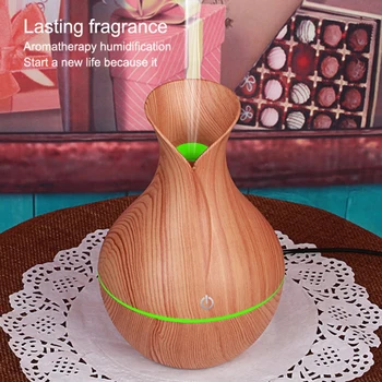 EJOAI 130ML USB Aroma Oil Diffuser Ultrasonic Wood Grain Air Humidifier Electric Aromatherapy Cold Atomizer LED Light for Home
EJOAI 130ML USB Aroma Oil Diffuser Ultrasonic Wood Grain Air Humidifier Electric Aromatherapy Cold Atomizer LED Light for Home