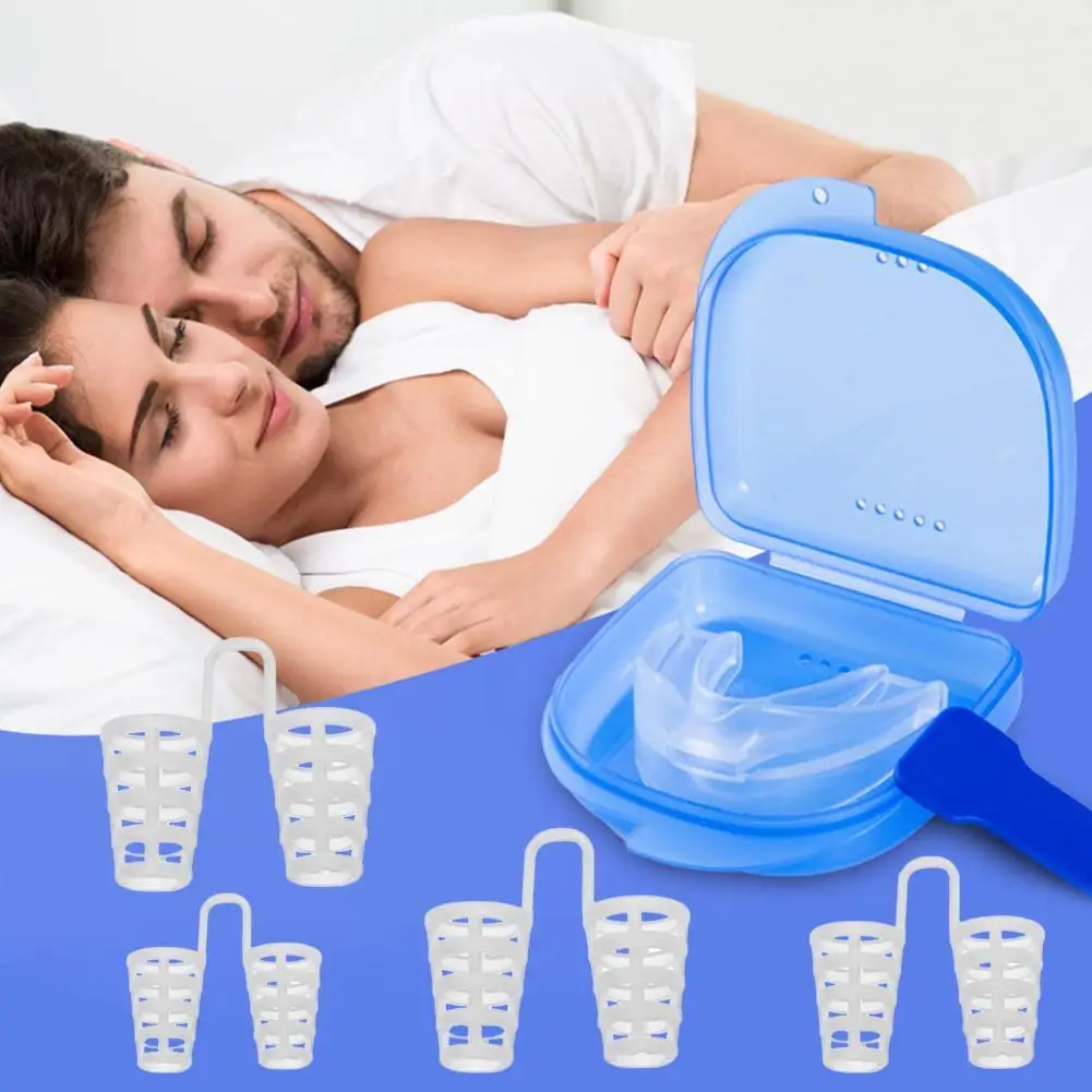 Sleeping Mouth Guard Stop Teeth Grinding Anti Snoring Bruxism with Case Box Sleep Aid Eliminates Snoring Health Care
Sleeping Mouth Guard Stop Teeth Grinding Anti Snoring Bruxism with Case Box Sleep Aid Eliminates Snoring Health Care