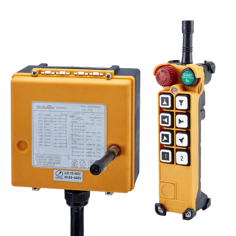 F26-A3 8 buttons 2 speed industrial crane hoist radio remote cotnrol telecontrol uting
F26-A3 8 buttons 2 speed industrial crane hoist radio remote cotnrol telecontrol uting
