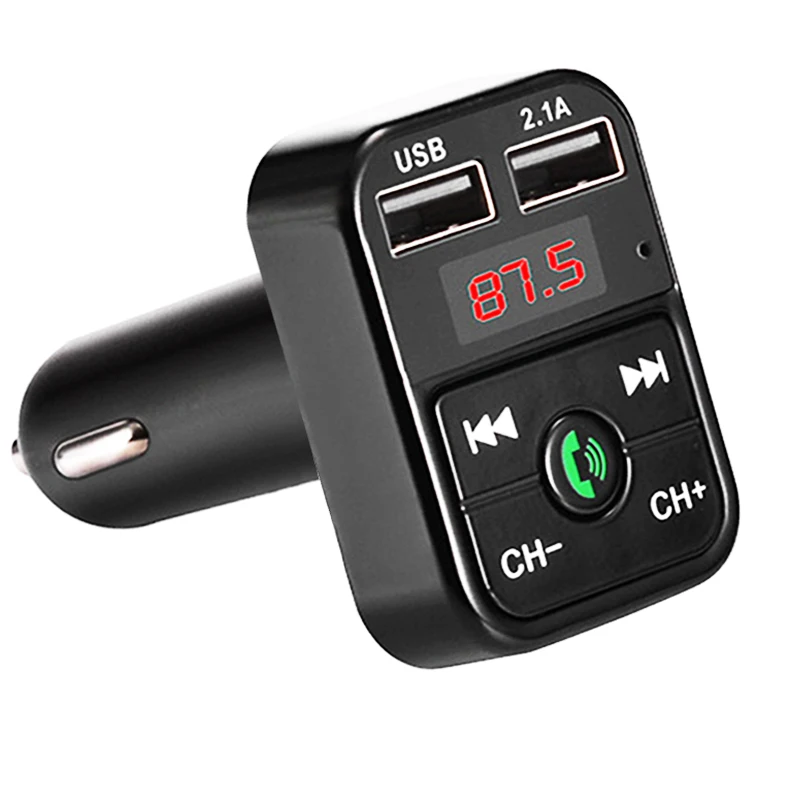 Bluetooth Car Kit FM Transmitter Hands Free Car Styling MP3 Music Player TF Flash Music 5V 2.1A USB Charger 12V-24V FM Modulator
Bluetooth Car Kit FM Transmitter Hands Free Car Styling MP3 Music Player TF Flash Music 5V 2.1A USB Charger 12V-24V FM Modulator
