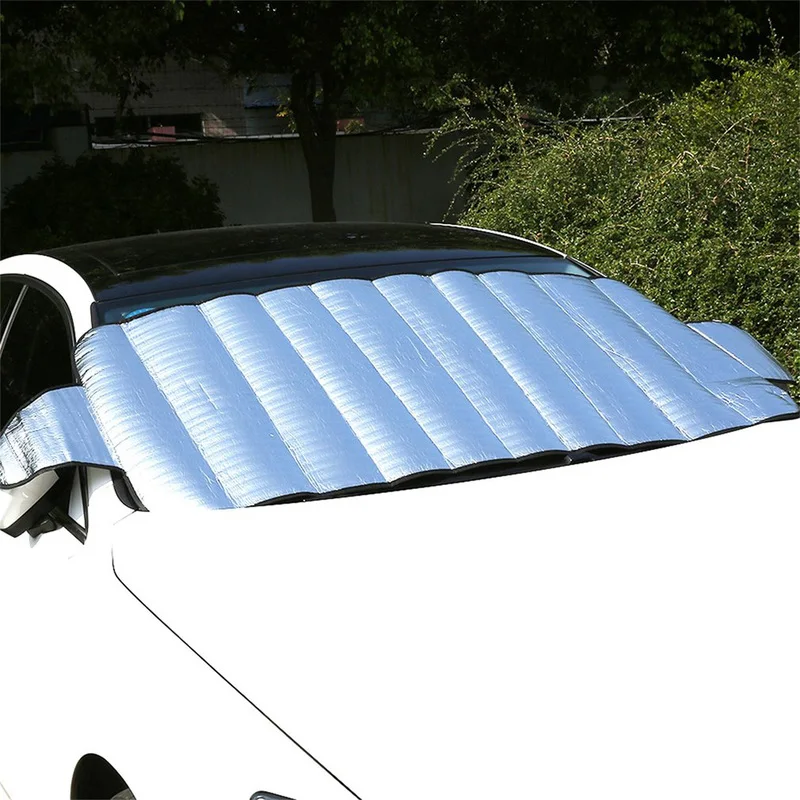 1pc 198*69.5CM Car Front Windshield Heat Sun Shade Winter Anti Snow Frost Shield Dust Protection Car Cover auto products
1pc 198*69.5CM Car Front Windshield Heat Sun Shade Winter Anti Snow Frost Shield Dust Protection Car Cover auto products
