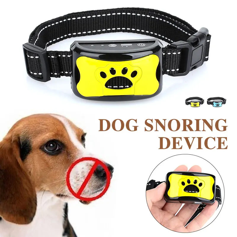 

Dog Anti Bark Collar No Barking Remote Dog Shock Deterrent Electric Stop Barking Vibration Dog Collars Shock Training Supplies