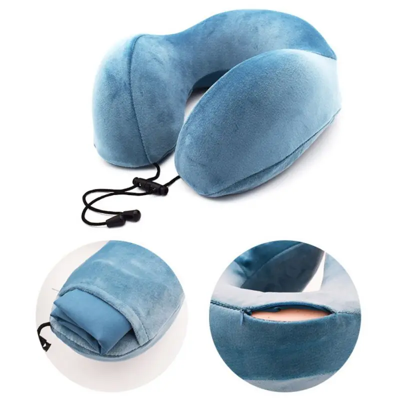 New U Shaped Pillows Soft Memory Foam Neck Slow Rebound Space Travel Pillow Neck Solid Cervical Bedding Health Care
New U Shaped Pillows Soft Memory Foam Neck Slow Rebound Space Travel Pillow Neck Solid Cervical Bedding Health Care