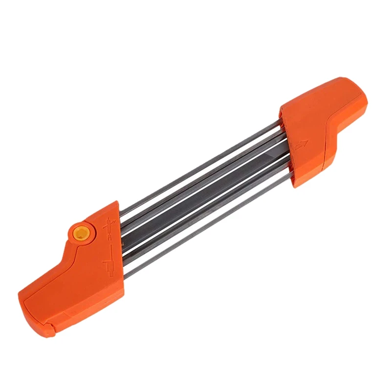 Manual Chainsaw Saw Chain Sharpener, 5/32P 4.0Mm Replacement Chain Grinding Tool Fast-Sharpening Chain Sharp Filing Guide (Ora
Manual Chainsaw Saw Chain Sharpener, 5/32P 4.0Mm Replacement Chain Grinding Tool Fast-Sharpening Chain Sharp Filing Guide (Ora