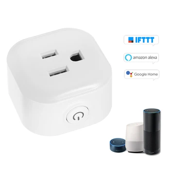 Wifi Smart Socket with Energy Monitoring Function Support APP Remote Timing Function Voice Control For Amazon/Google Home
Wifi Smart Socket with Energy Monitoring Function Support APP Remote Timing Function Voice Control For Amazon/Google Home