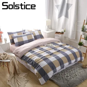 Solstice Home Textile King Queen Twin Duvet Cover Sheet Pillowcase Plaid Lattice Brown Bedding Set Woman Adult Teenage Bed Linen
Solstice Home Textile King Queen Twin Duvet Cover Sheet Pillowcase Plaid Lattice Brown Bedding Set Woman Adult Teenage Bed Linen