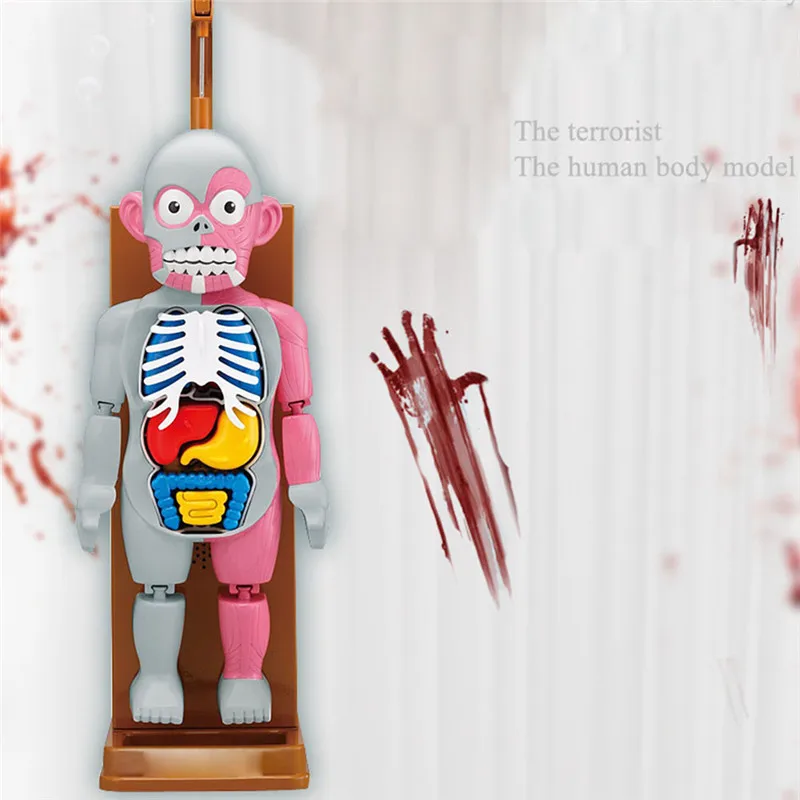Halloween Horror Spoof Gifts Children's Toys Desktop Toys Children's Toys Horror Human Body Models(3 Batteries Included)
Halloween Horror Spoof Gifts Children's Toys Desktop Toys Children's Toys Horror Human Body Models(3 Batteries Included)