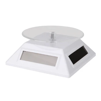 100*100*40mm Solar Automatic Rotating Stand Ring Bracelet Jewelry Display Rack Holder ABS Acrylic Watch Showcase
100*100*40mm Solar Automatic Rotating Stand Ring Bracelet Jewelry Display Rack Holder ABS Acrylic Watch Showcase