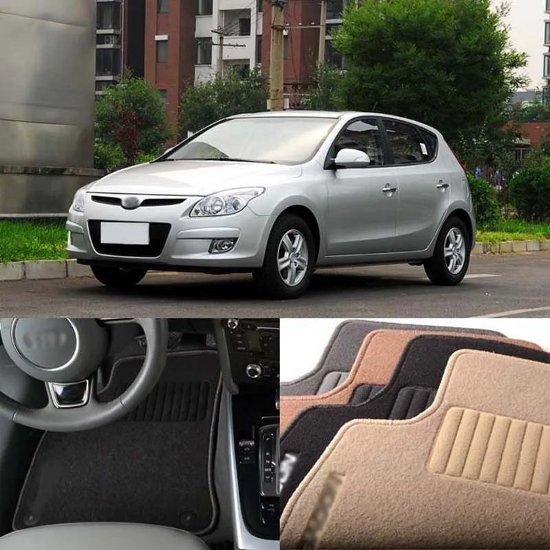 5pcs Premium Auto Fabric Nylon Anti-slip Floor Mats Carpet For Hyundai I30 2009-2020 | Автомобили и мотоциклы