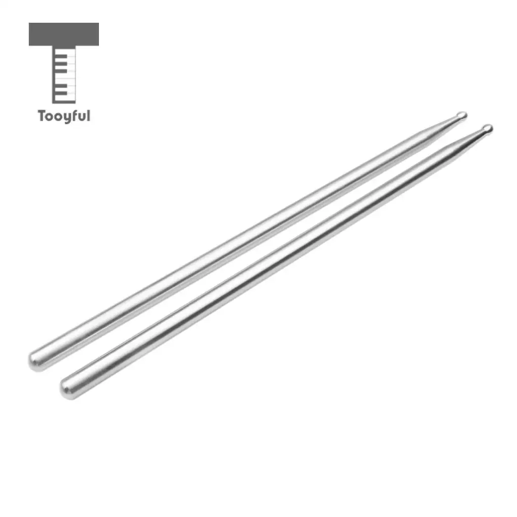 1 Pair Aluminum Alloy 5A Drum Sticks Drumsticks for Percussion Instrument Parts
