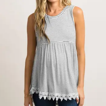 maternity breastfeeding clothes Ladies pregnant women breastfeeding striped tassel sleeveless top ropa de maternidad embarazo A1
maternity breastfeeding clothes Ladies pregnant women breastfeeding striped tassel sleeveless top ropa de maternidad embarazo A1
