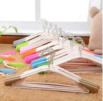 5Pcs in Hanger Rotatable Non-Slip Plastic ABS Widening Thicker Bold Bright Colorful Summer T-shirt Racks Clothes Coat Suit
5Pcs in Hanger Rotatable Non-Slip Plastic ABS Widening Thicker Bold Bright Colorful Summer T-shirt Racks Clothes Coat Suit