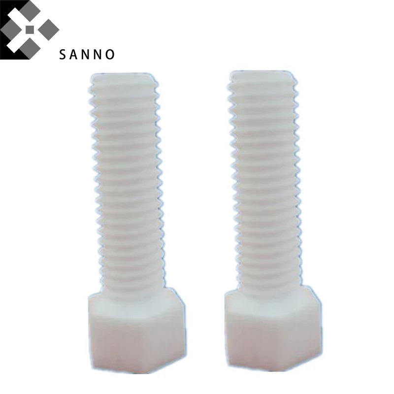 10pcs Heat-resistant insulation bolts alumina ceramic cap M3x15 - M8x50 hexagon / round socket head bolt with screw
10pcs Heat-resistant insulation bolts alumina ceramic cap M3x15 - M8x50 hexagon / round socket head bolt with screw