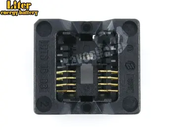 SOP8 SO8 SOIC8 OTS-8(16)-1.27-03 Enplas IC Test Burn-in Socket Programming Adapter 1.27mm Pitch 3.9mm Width
SOP8 SO8 SOIC8 OTS-8(16)-1.27-03 Enplas IC Test Burn-in Socket Programming Adapter 1.27mm Pitch 3.9mm Width