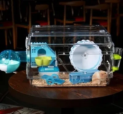 Large Hamster Cage Funny Guinea Pig Cage Acrylic Small Pets Mice House Chinchilla Ferret Hedgehog Hamster Accessories CW053
Large Hamster Cage Funny Guinea Pig Cage Acrylic Small Pets Mice House Chinchilla Ferret Hedgehog Hamster Accessories CW053