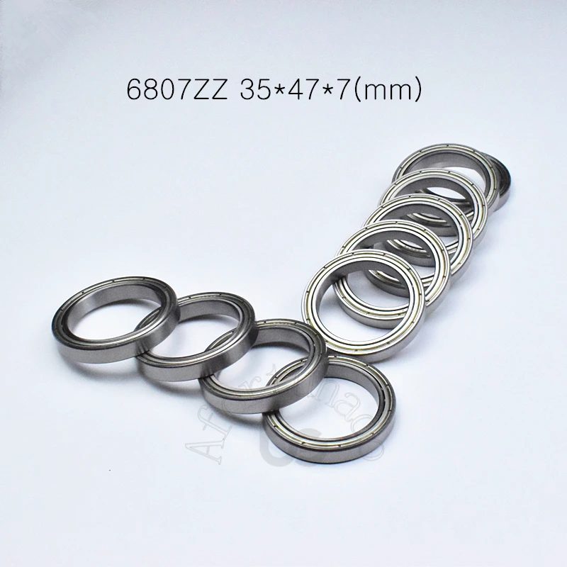 6807ZZ 10 шт. подшипник 35*47*7 (мм), хромированная сталь, металлическая герметичная высокоскоростная Механическая техника, детали 6807ZZ подшипники
6807ZZ 10 шт. подшипник 35*47*7 (мм), хромированная сталь, металлическая герметичная высокоскоростная Механическая техника, детали 6807ZZ подшипники