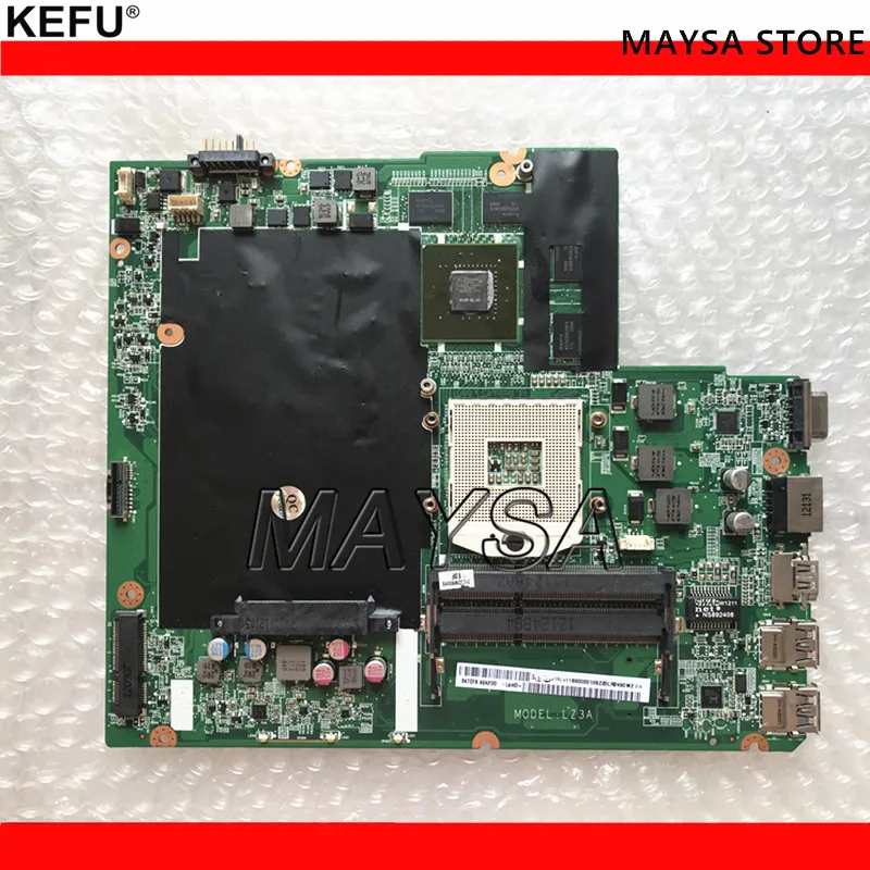 Системная плата подходит для ноутбука LENOVO Z580 материнская DALZ3AMB8E0 HM76 системная 100%