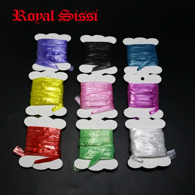 9 Cards/Set 9 Colors Assorted SWISS STRAW Scud Back Shell back Wing Case Fly Fishing Tying Materials Crayfish & Nymph Patterns
9 Cards/Set 9 Colors Assorted SWISS STRAW Scud Back Shell back Wing Case Fly Fishing Tying Materials Crayfish & Nymph Patterns