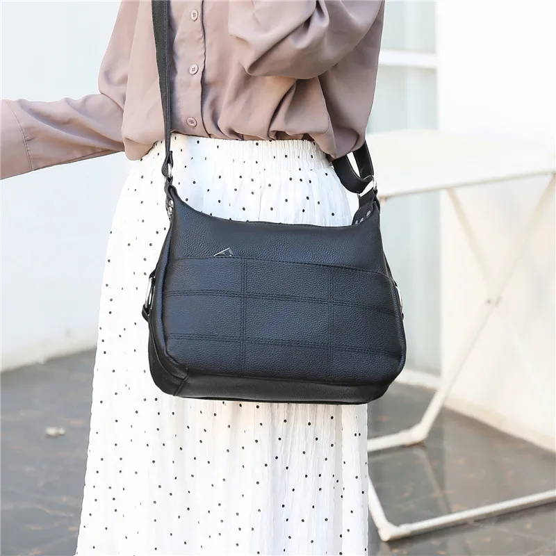 2019 Sac 2 Pockets Bag Soft Leather Messenger Bags Female Handbag Famous Brands Designer Handbags Crossbody Bags For women Bolsa
2019 Sac 2 Pockets Bag Soft Leather Messenger Bags Female Handbag Famous Brands Designer Handbags Crossbody Bags For women Bolsa