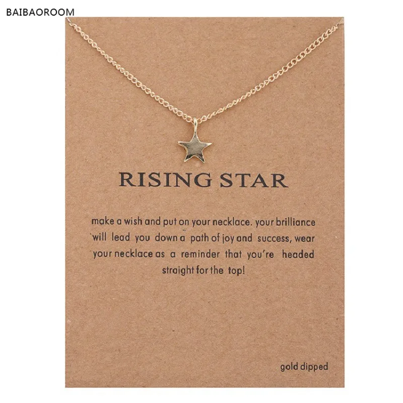 Hot Sale Sparkling full star gold-color Pendant necklace Clavicle Chains Statement Necklace Women Jewelry(Has card)
Hot Sale Sparkling full star gold-color Pendant necklace Clavicle Chains Statement Necklace Women Jewelry(Has card)