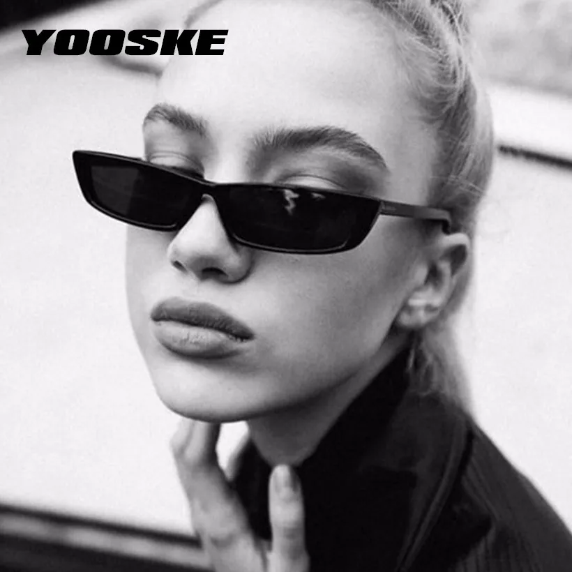 YOOSKE Vintage Rectangle Sunglasses Women Brand Designer Small Frame Sun Glasses Retro Black Eyewear Narrow Glasses UV400
YOOSKE Vintage Rectangle Sunglasses Women Brand Designer Small Frame Sun Glasses Retro Black Eyewear Narrow Glasses UV400
