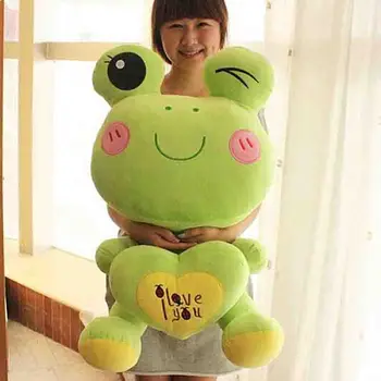 Cute One Piece Cartoon Huging Love Heart Frog Plush Toy Soft PP Cotton Stuffed Frogs Dolls Kids Toys Birthday Gifts
Cute One Piece Cartoon Huging Love Heart Frog Plush Toy Soft PP Cotton Stuffed Frogs Dolls Kids Toys Birthday Gifts