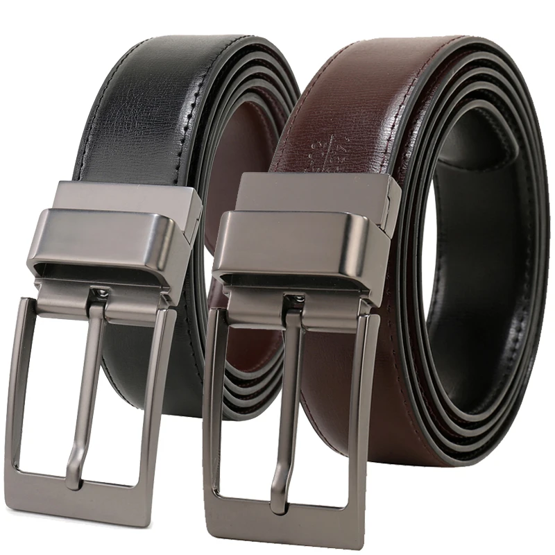 Belts for Men Genuine Leather Dress Belt Reversible with 3.4cm Wide Rotated Buckle reversible designer belt
Belts for Men Genuine Leather Dress Belt Reversible with 3.4cm Wide Rotated Buckle reversible designer belt