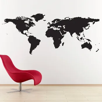 Cretive Special Desogned Wall Decals World Map Geography Art Wall Stickers Home Livingroom Fashion Cool Decor Wall Mural WM-158
Cretive Special Desogned Wall Decals World Map Geography Art Wall Stickers Home Livingroom Fashion Cool Decor Wall Mural WM-158