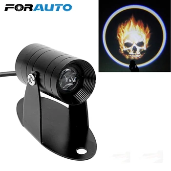FORAUTO Logo Laser Projector 3D LED Ghost Rider Flaming Skull Logo Light Motorcycle Spotlight Fog Lamp Tail Lighting Universal
FORAUTO Logo Laser Projector 3D LED Ghost Rider Flaming Skull Logo Light Motorcycle Spotlight Fog Lamp Tail Lighting Universal