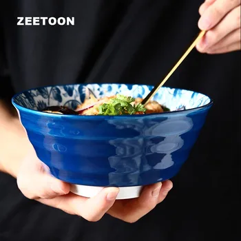 Japanese Style Soup Bowl Ceramic Underglaze Flower Pattern Dinnerware Tableware Home Master Breakfast Noodle Dessert Bowls Decor
Japanese Style Soup Bowl Ceramic Underglaze Flower Pattern Dinnerware Tableware Home Master Breakfast Noodle Dessert Bowls Decor