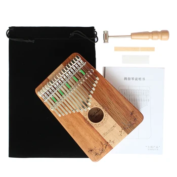 Flanger 17 Keys Kalimba African Mahogany Solid Wood Accessories Thumb Finger Piano Manganese FK17
Flanger 17 Keys Kalimba African Mahogany Solid Wood Accessories Thumb Finger Piano Manganese FK17