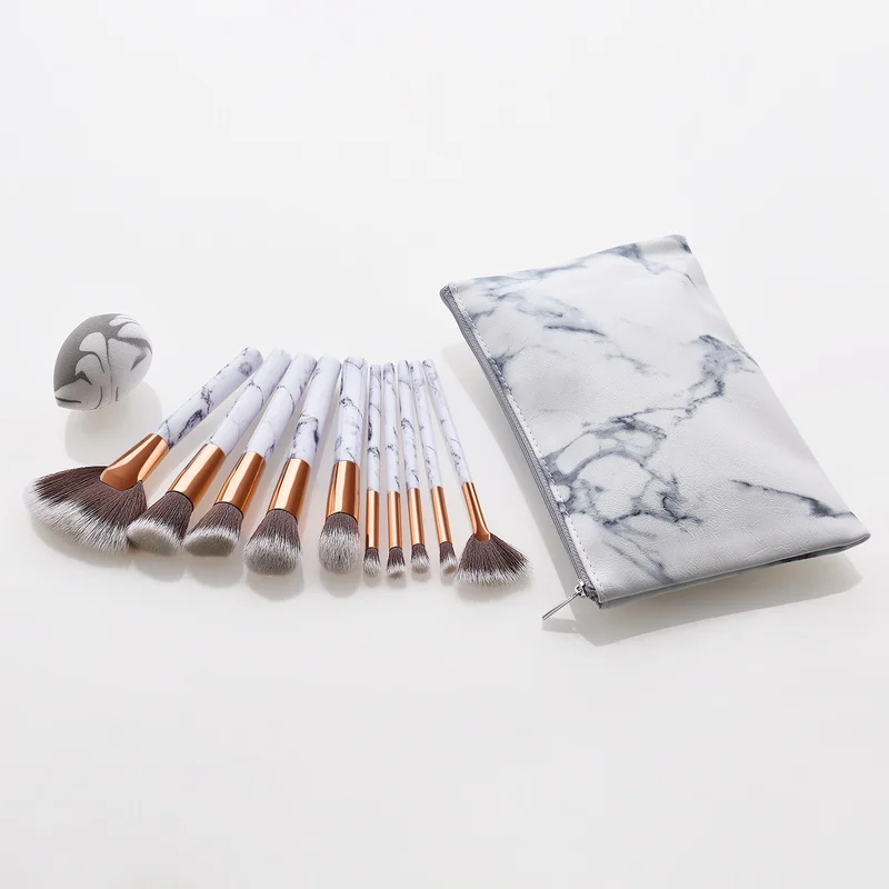 Wholesale Makeup Brushes&Brush Bag Nylon Fiber Marbling Plastic Handle Foundation Make Up Brush Cosmetics Tools 10 Pcs/set
Wholesale Makeup Brushes&Brush Bag Nylon Fiber Marbling Plastic Handle Foundation Make Up Brush Cosmetics Tools 10 Pcs/set